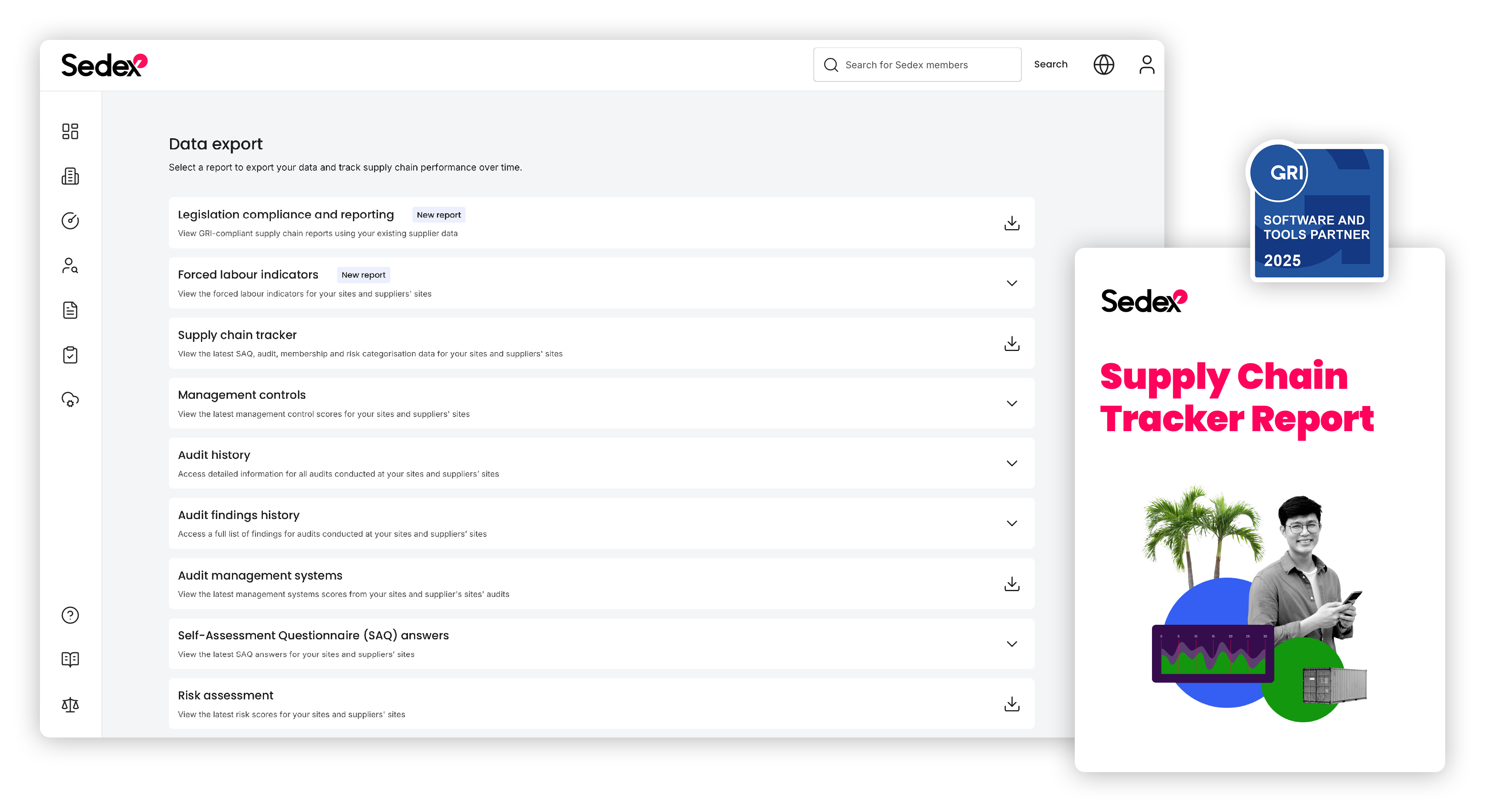 Sedex Platform - Reports