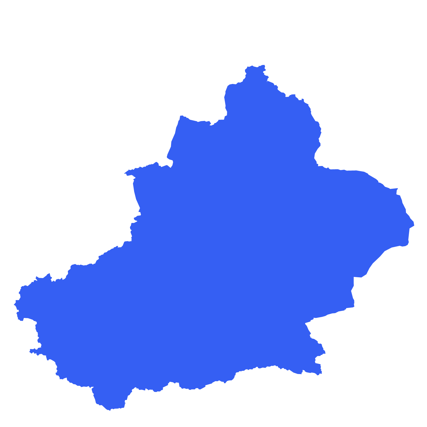 Map - Uyghur